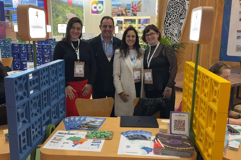 Paraná mostra potenciais do turismo de negócios e eventos em feira na Espanha